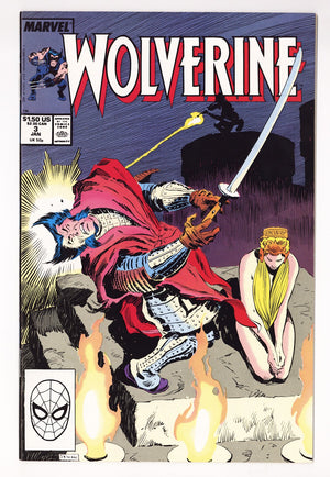Wolverine Vol 2 3 High Grade (1989)