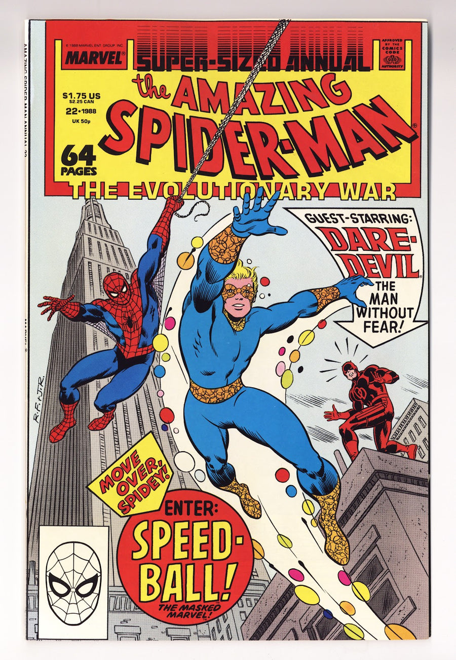 The Amazing Spider-Man Annual Vol 1 22  NM- (9.2)   (1988)