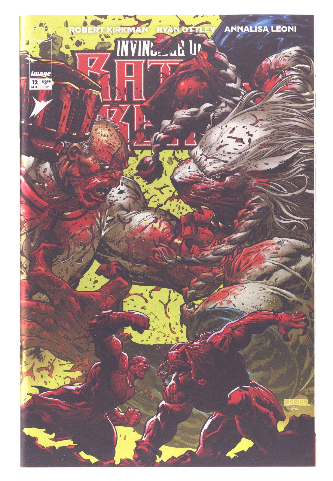 Invincible Universe Battle Beast 12 Lashley Variant (2026)