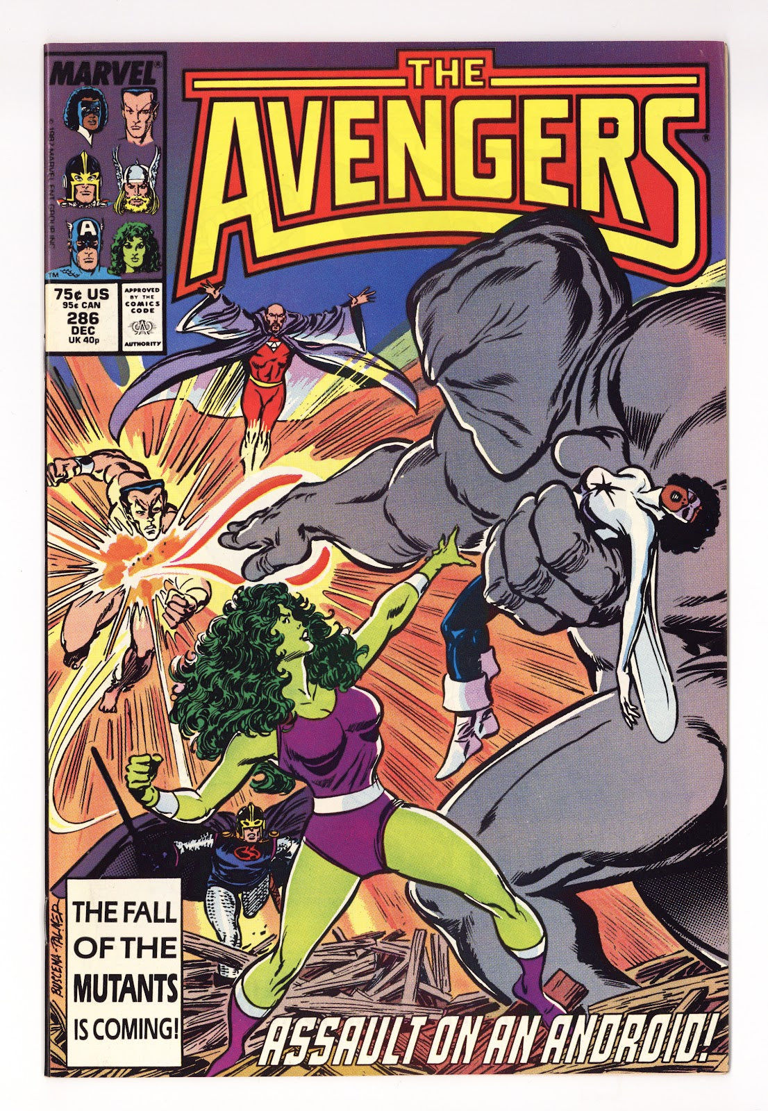 The Avengers Vol 1 286  High Grade   (1987)     