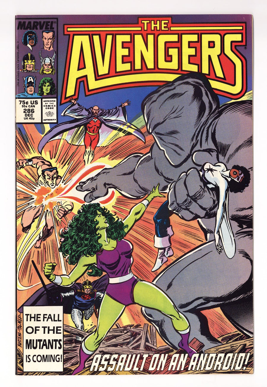 The Avengers Vol 1 286  High Grade   (1987)     
