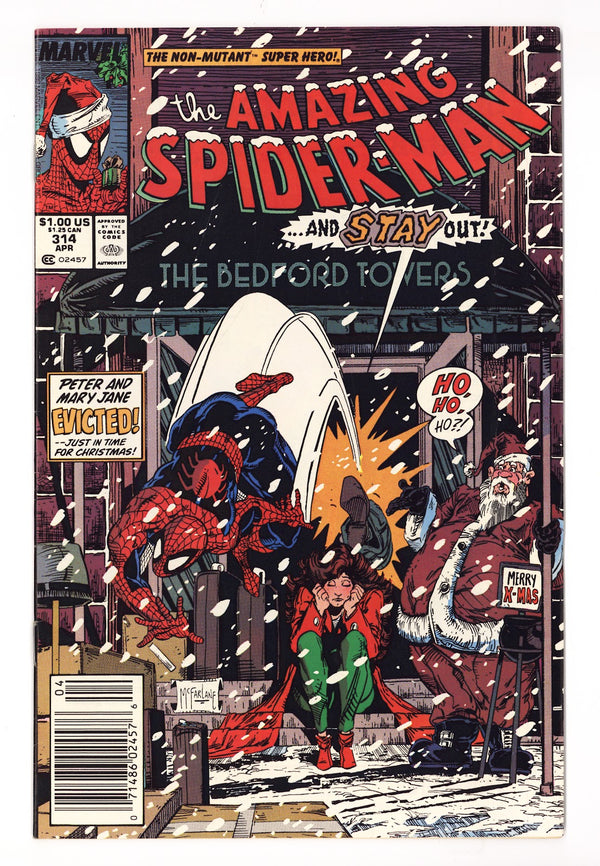 The Amazing Spider-Man Vol 1 314 FN+ (6.5) (1989) Newsstand
