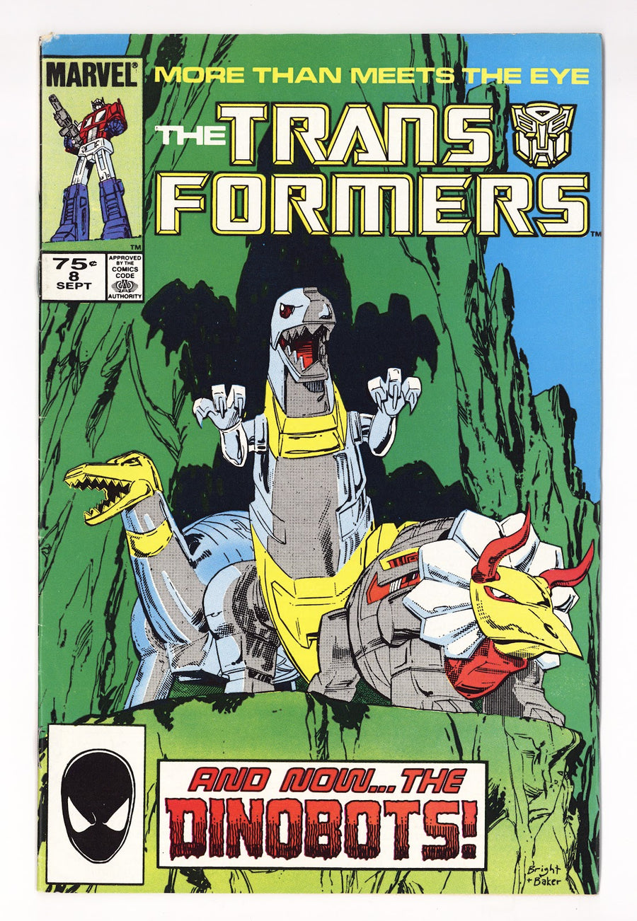 The Transformers Vol 1 8  FN (6.0)   (1985)   2nd Print  