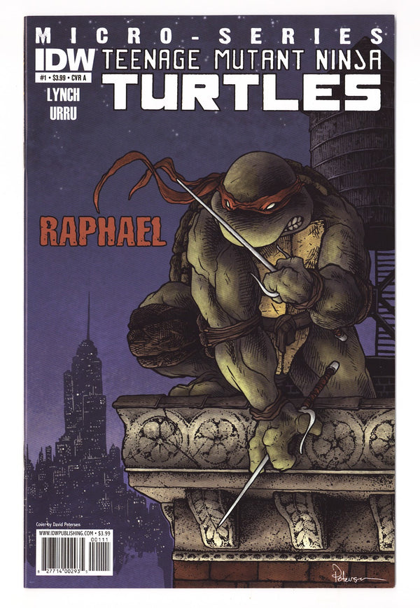 Teenage Mutant Ninja Turtles Microseries   1  VF/NM (9.0)   (2011) Petersen   Cover A - David Petersen