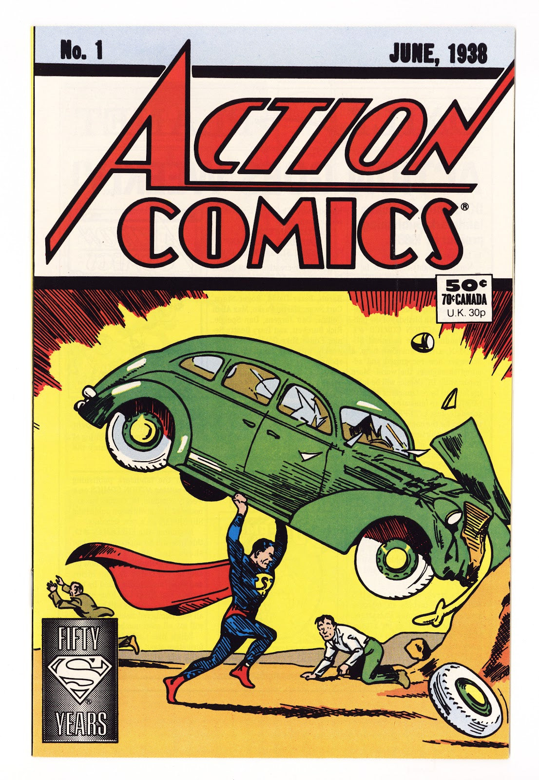 Action Comics [50th Anniversary Edition]   1  VF/NM (9.0)   (1988)     