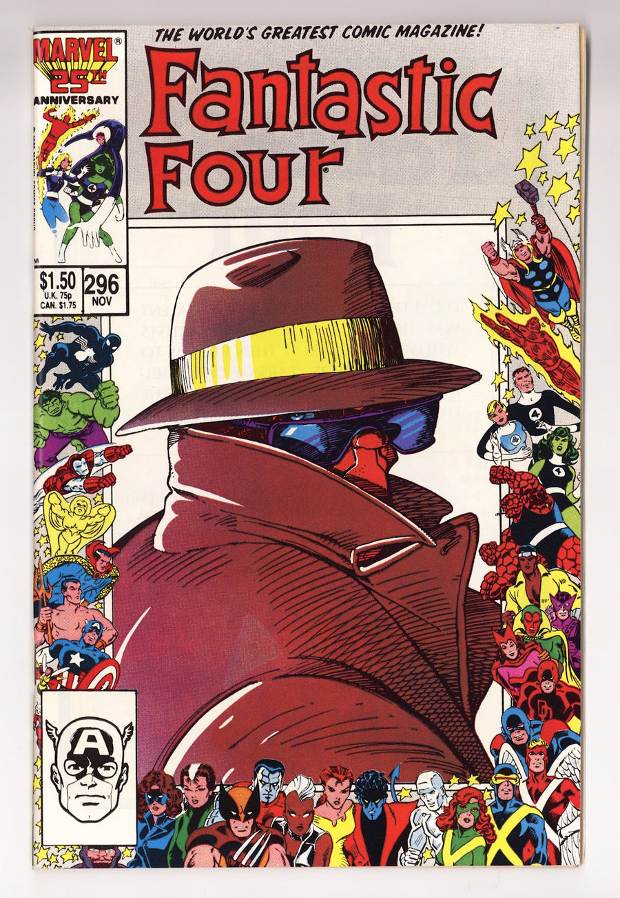 Fantastic Four Vol 1 296 NM- (9.2) (1986) 