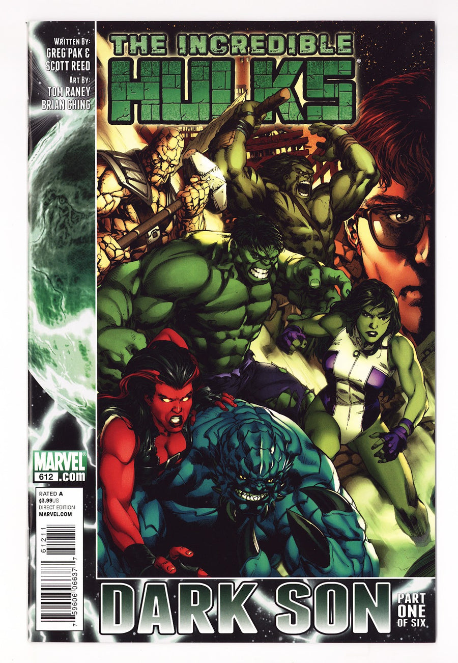 Incredible Hulks   612  High Grade   (2010)     