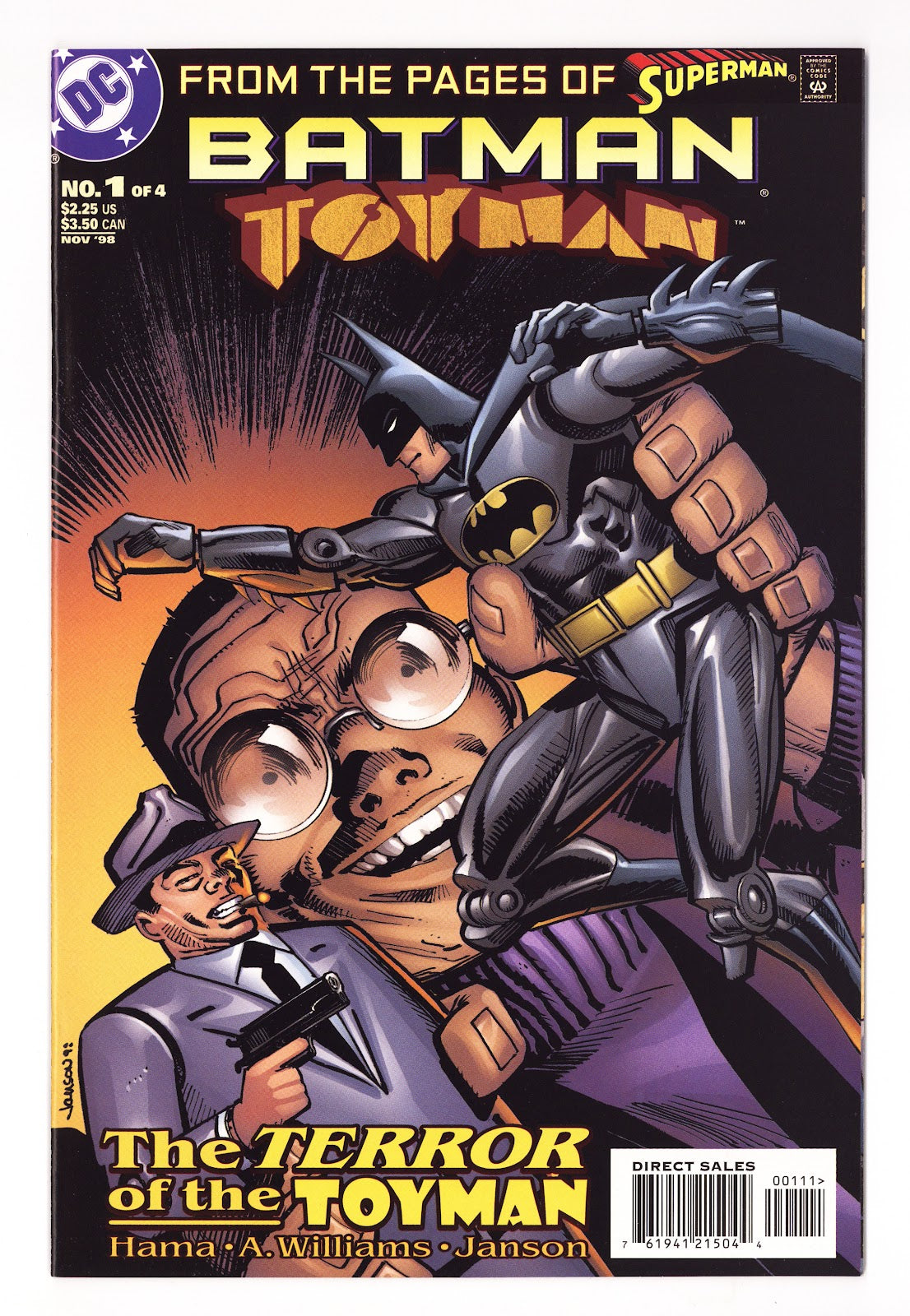 Batman: Toyman   1  High Grade   (1998)     