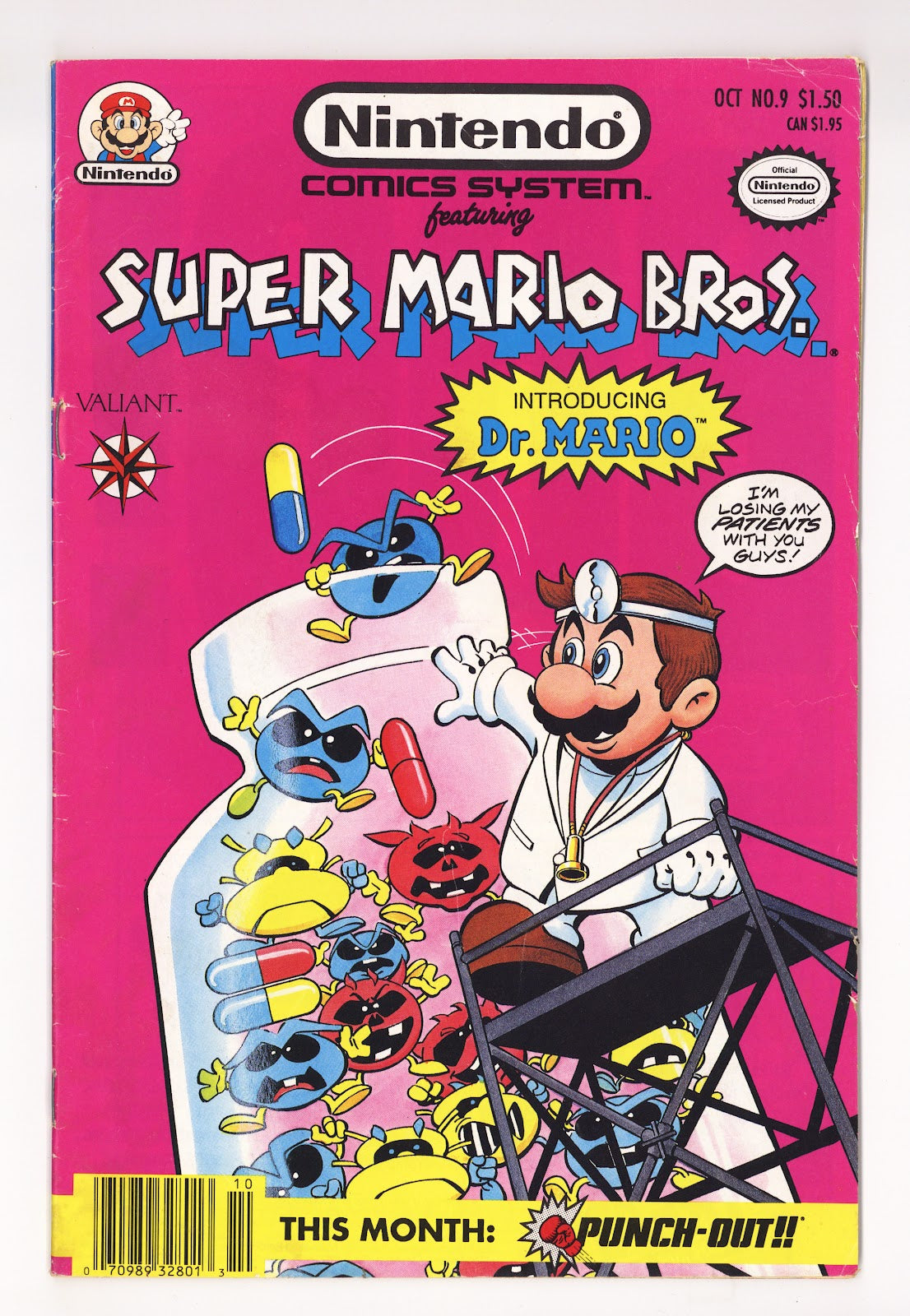 Nintendo Comics System Vol 1 9  VG- (3.5)   (1991)