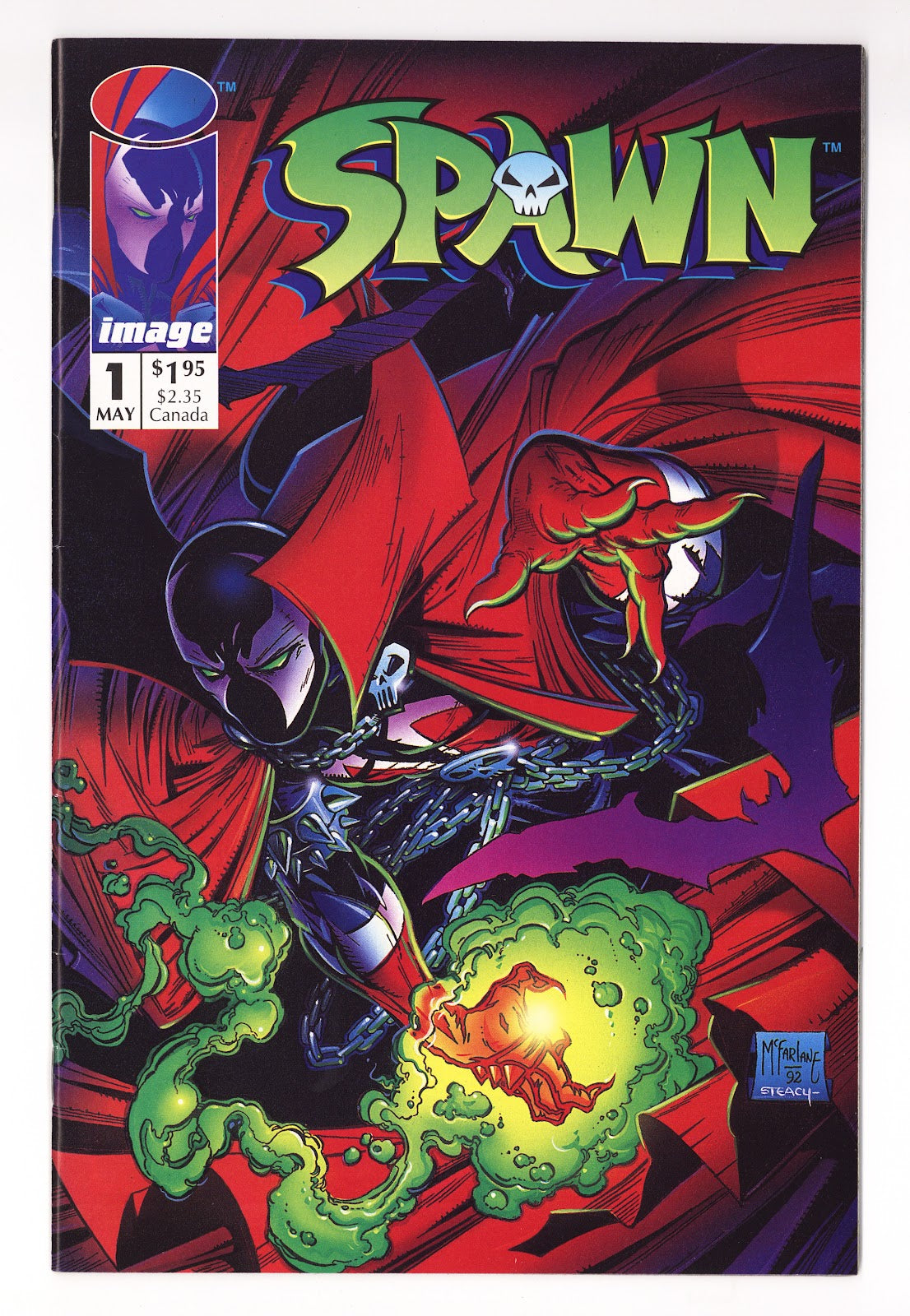 Spawn 1 VF (8.0) (1992) 
