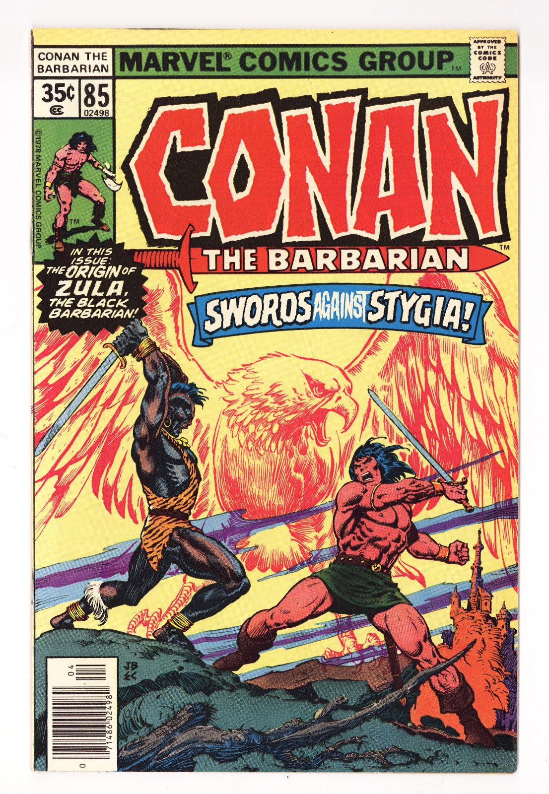 Conan the Barbarian Vol 1 85  Mid Grade   (1978)     