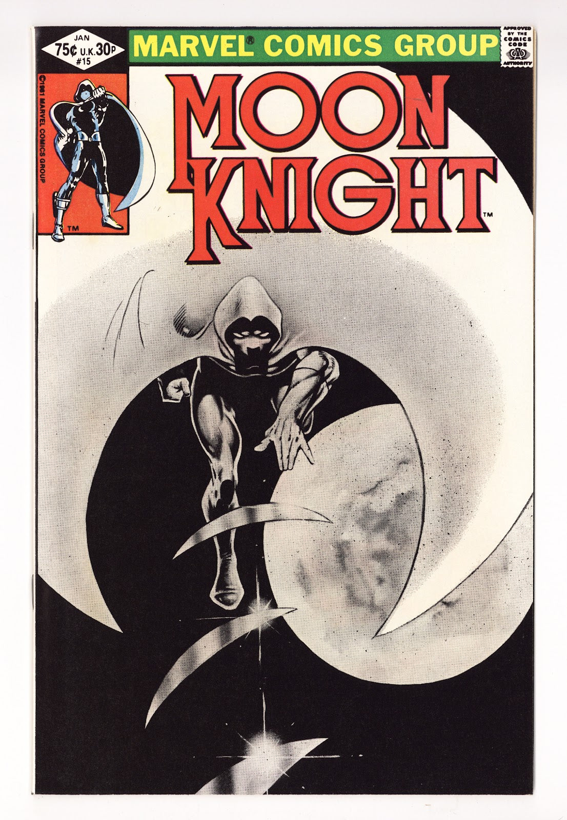 Moon Knight Vol 1 15 High Grade (1982) 