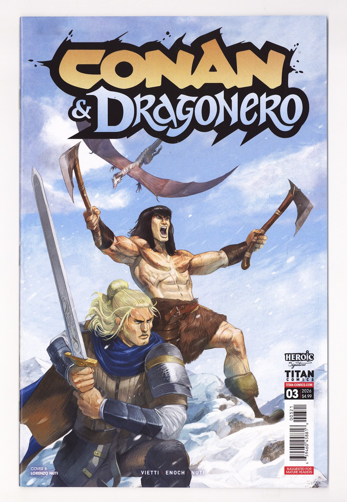 Conan And Dragonero  3 Nuti  Variant   (2026)