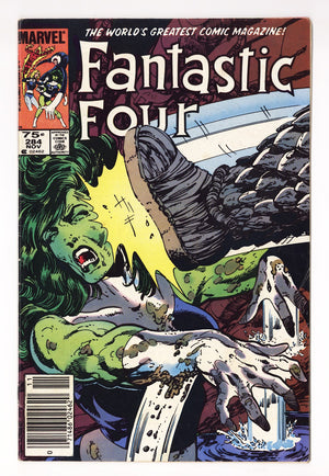 Fantastic Four Vol 1 284 Low Grade (1985) Canadian Price Variant