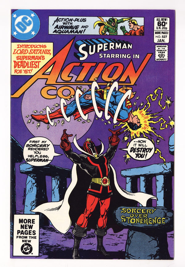 Action Comics Vol 1 527  High Grade   (1982)