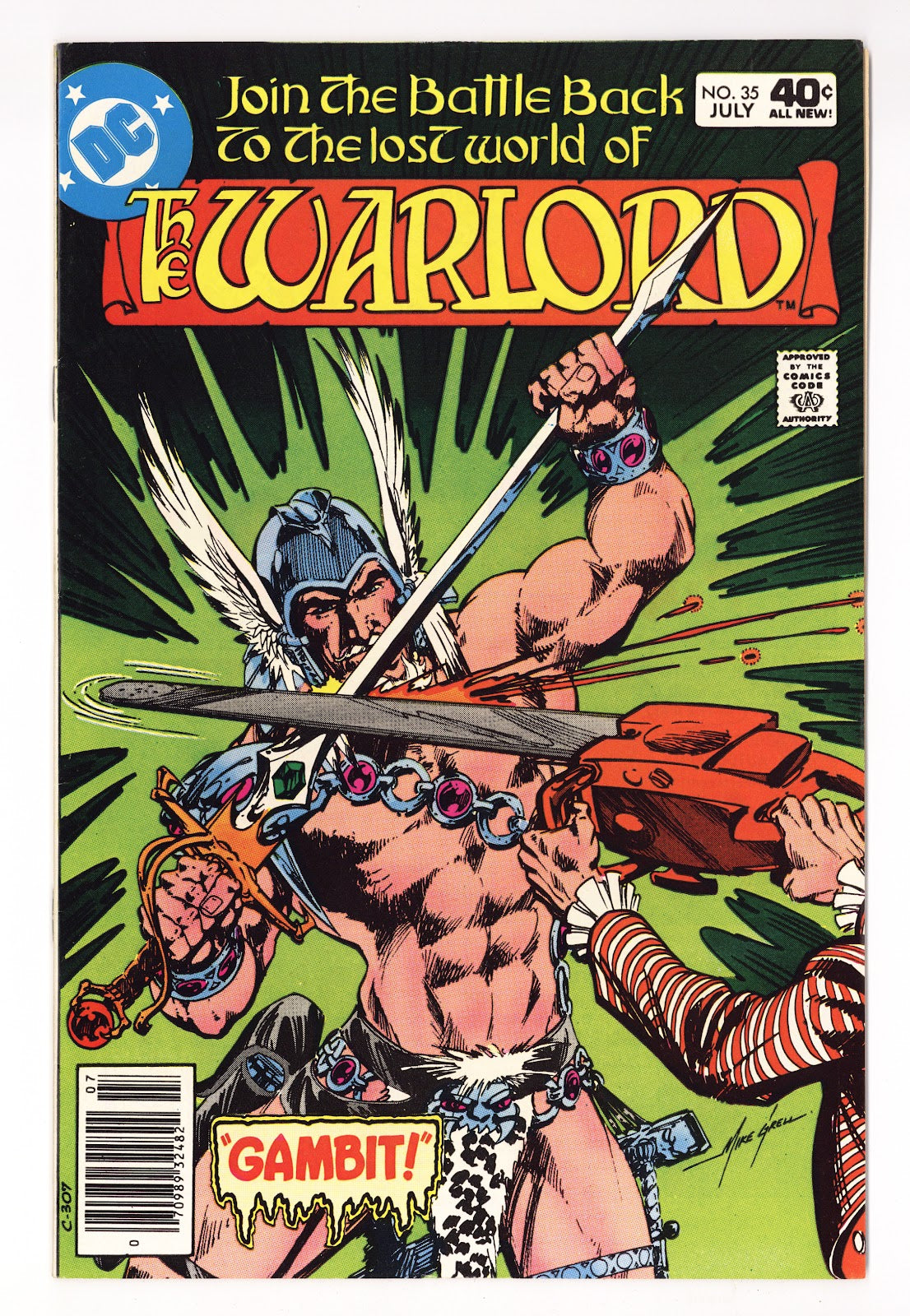 Warlord Vol 1 35  High Grade   (1980)     