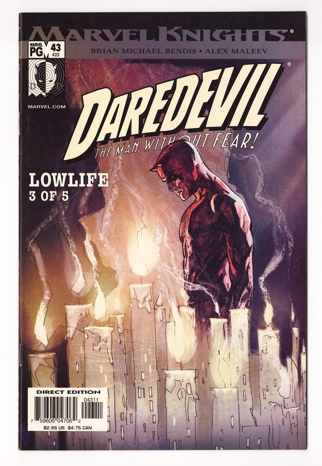 Daredevil Vol 2 43 (423)  High Grade   (2003)     