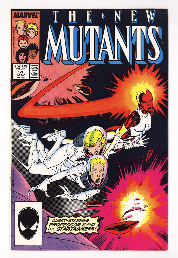 The New Mutants Vol 1 51 Mid Grade (1987) Direct