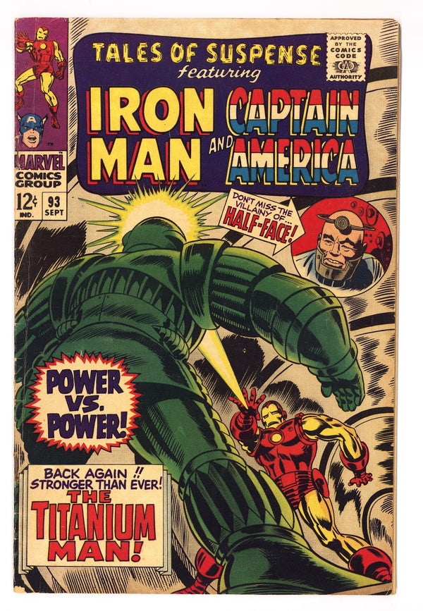 Tales of Suspense Vol 1 93 FN (6.0) (1967)