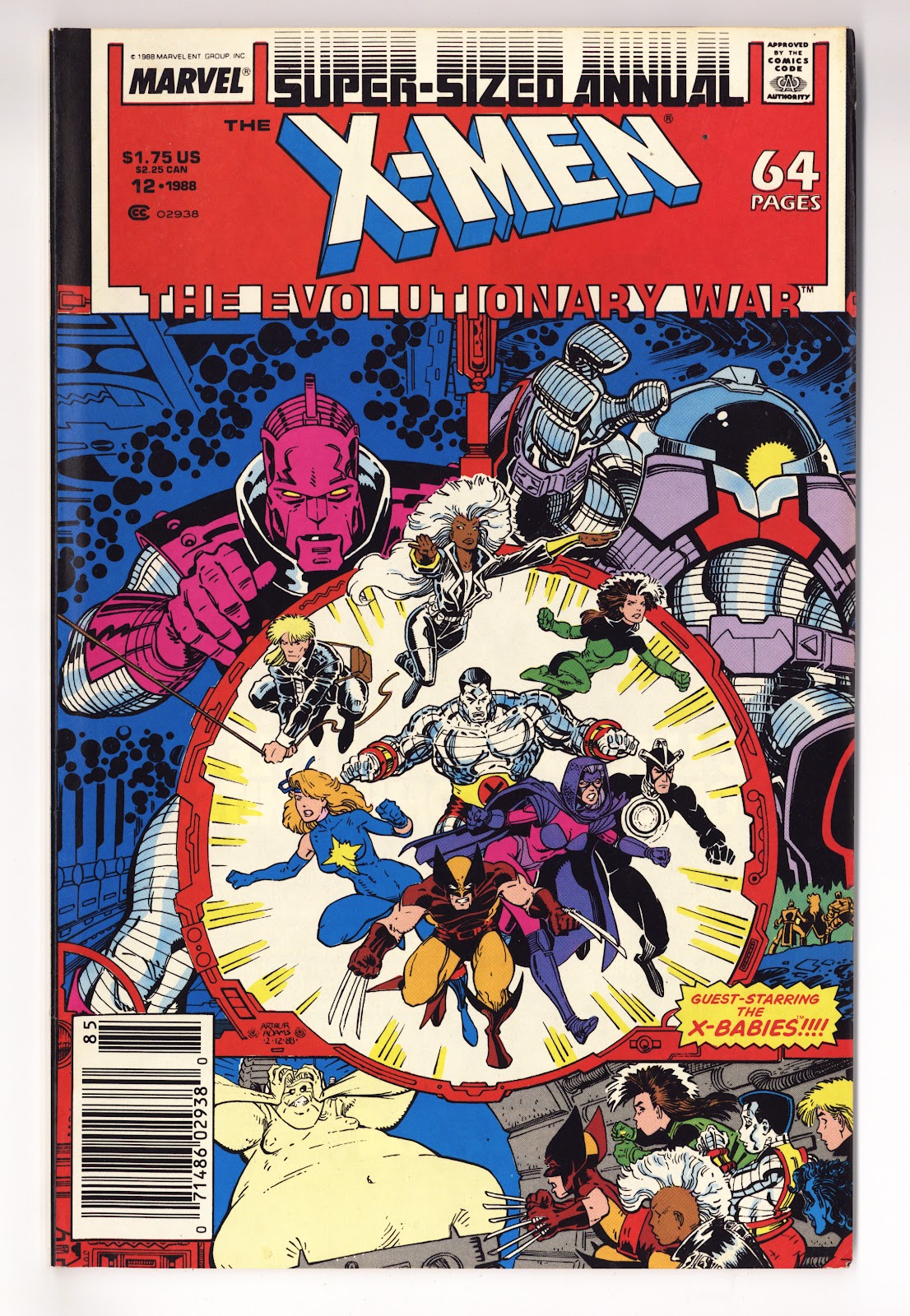 X-Men Annual Vol 1 13  Mid Grade   (1989)   Newsstand