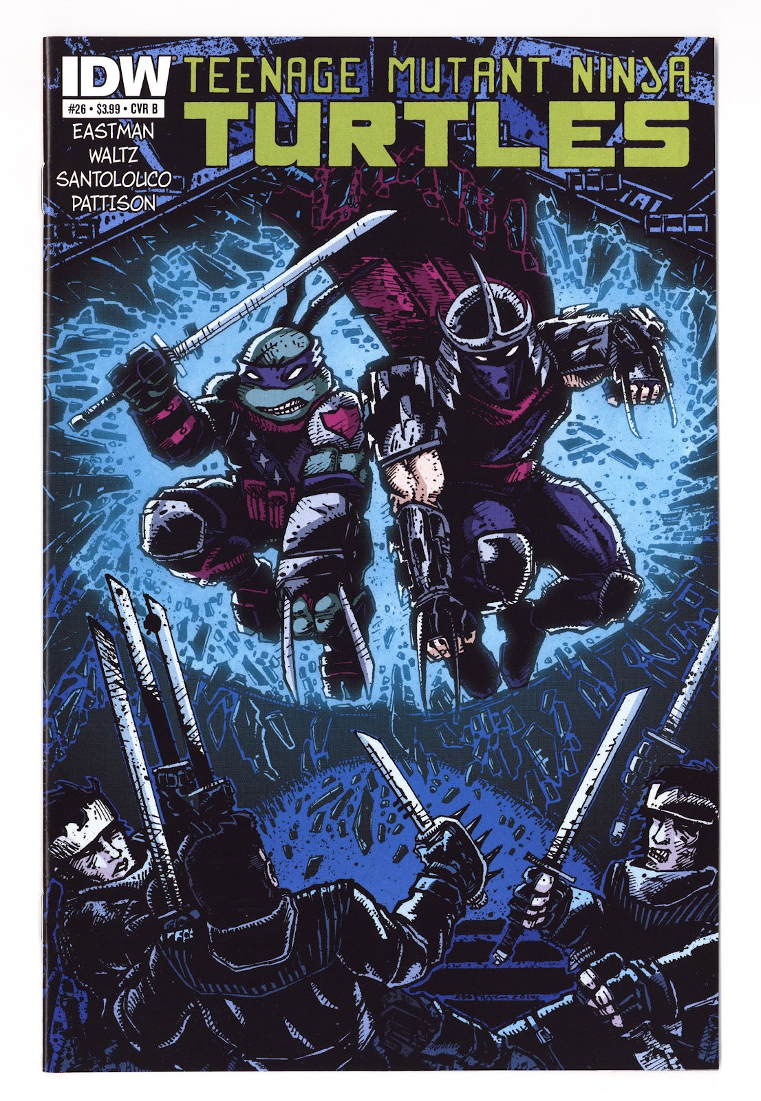 Teenage Mutant Ninja Turtles Vol 5 26 High Grade (2013) Eastman Variant 