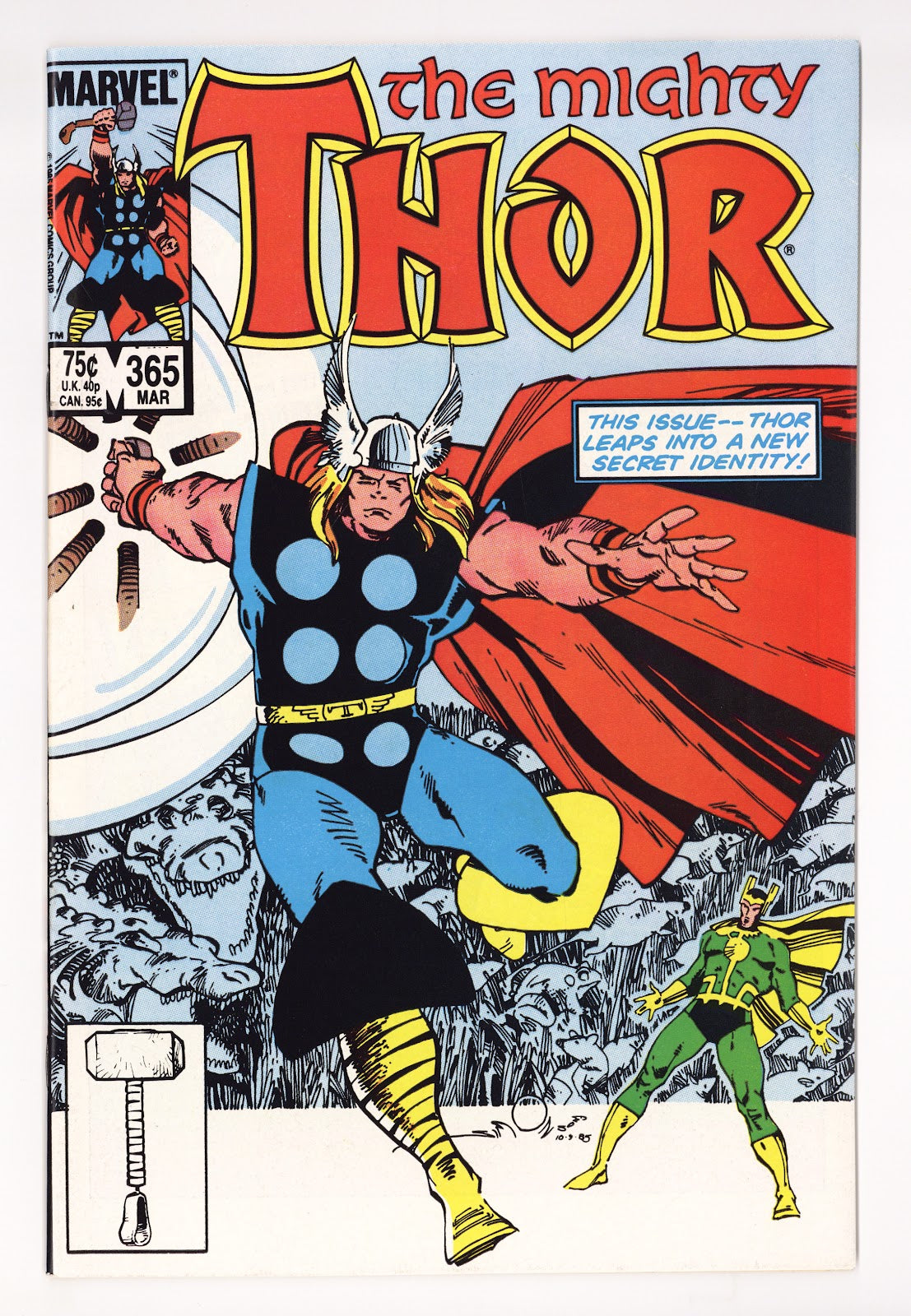 Thor Vol 1 365 High Grade (1986) Direct 