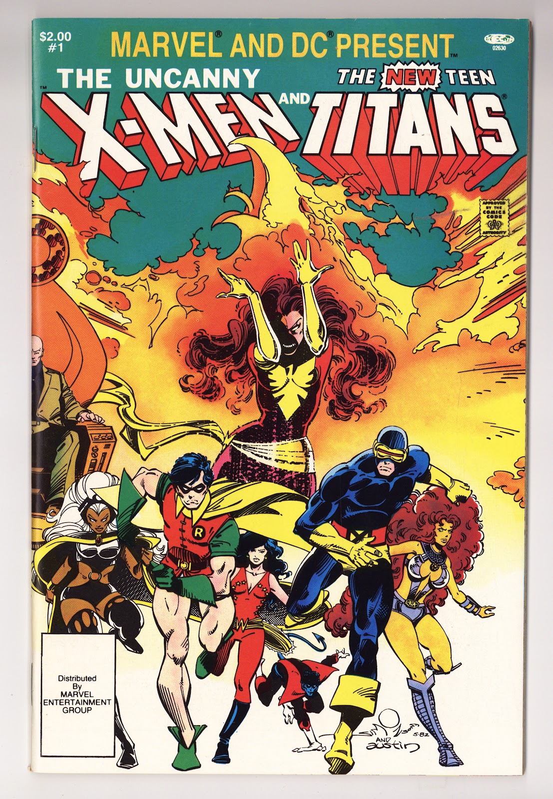 Marvel and DC Present Featuring the Uncanny X-Men and the New Teen Titans 1 High Grade (1982) 