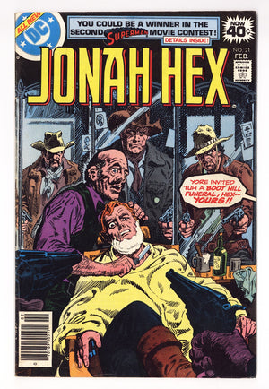 Jonah Hex Vol 1 21  Low Grade   (1979)