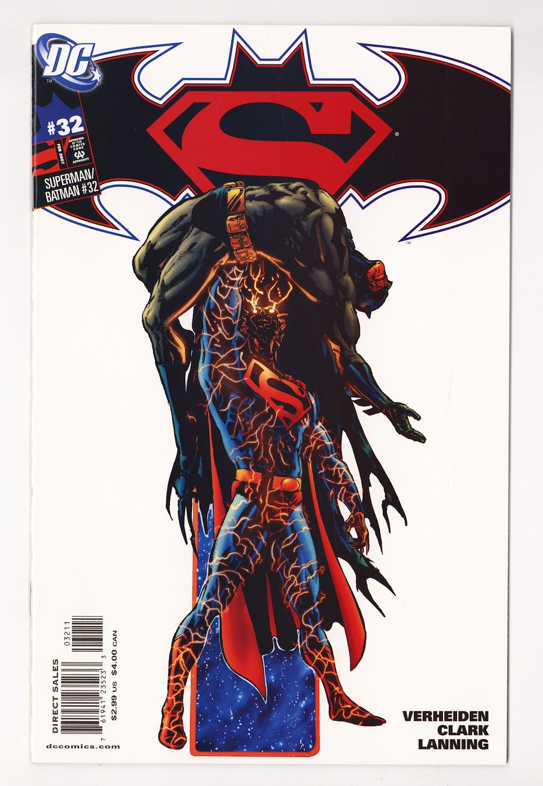 Superman / Batman   32  High Grade   (2007)   Direct Sales  