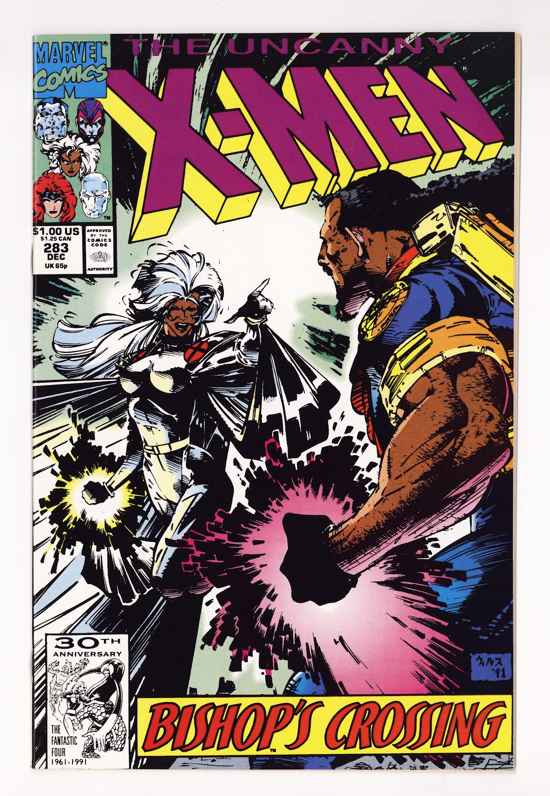 The Uncanny X-Men Vol 1 283  NM- (9.2)   (1991)     