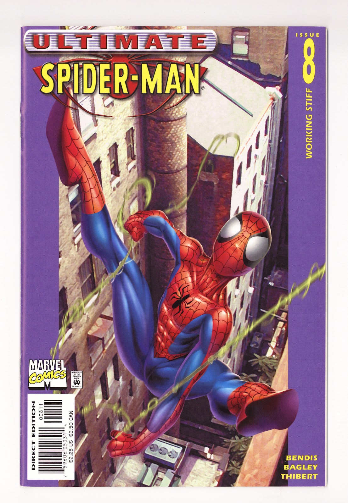 Ultimate Spider-Man Vol 1 8  High Grade   (2001)     