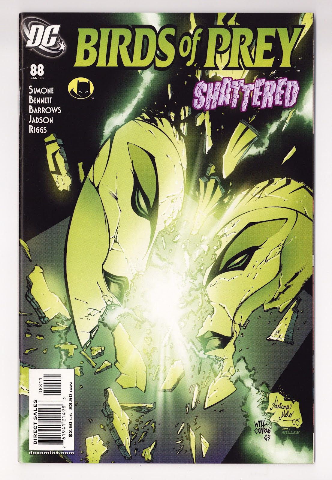 Birds of Prey Vol 1 88 High Grade (2006) 