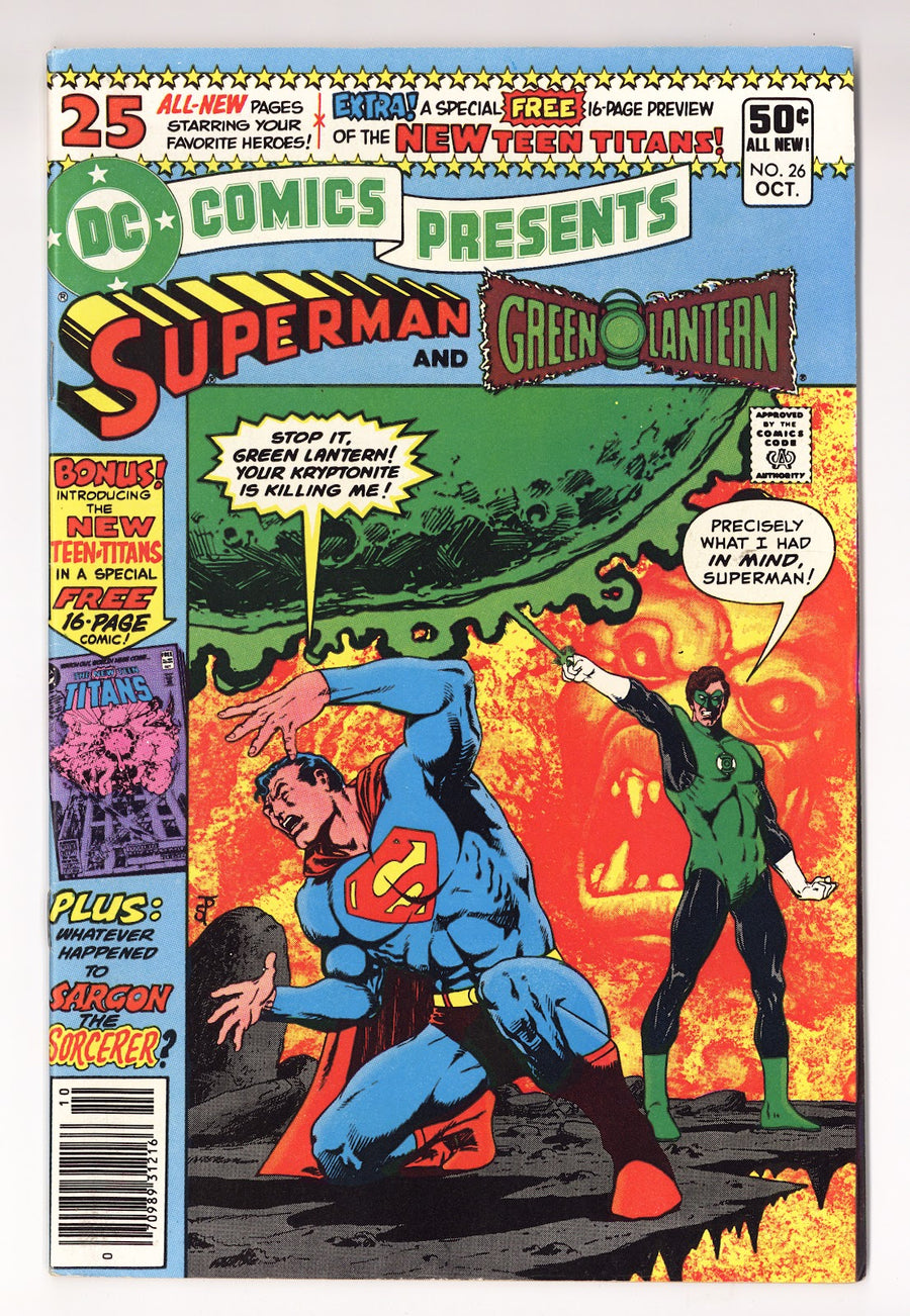 DC Comics Presents Vol 1 26  VF+ (8.5)   (1980)   Newsstand