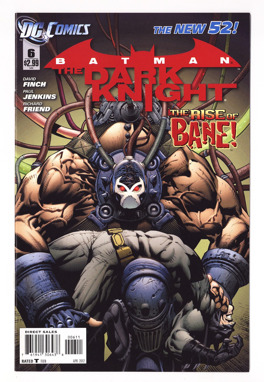 Batman: The Dark Knight 6 High Grade (2012) 
