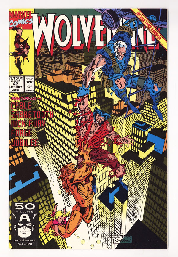 Wolverine Vol 2 41 High Grade (1991)
