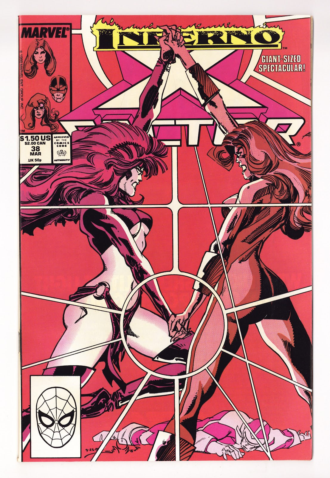 X-Factor Vol 1 38  High Grade   (1989)   Direct [$1.50]  