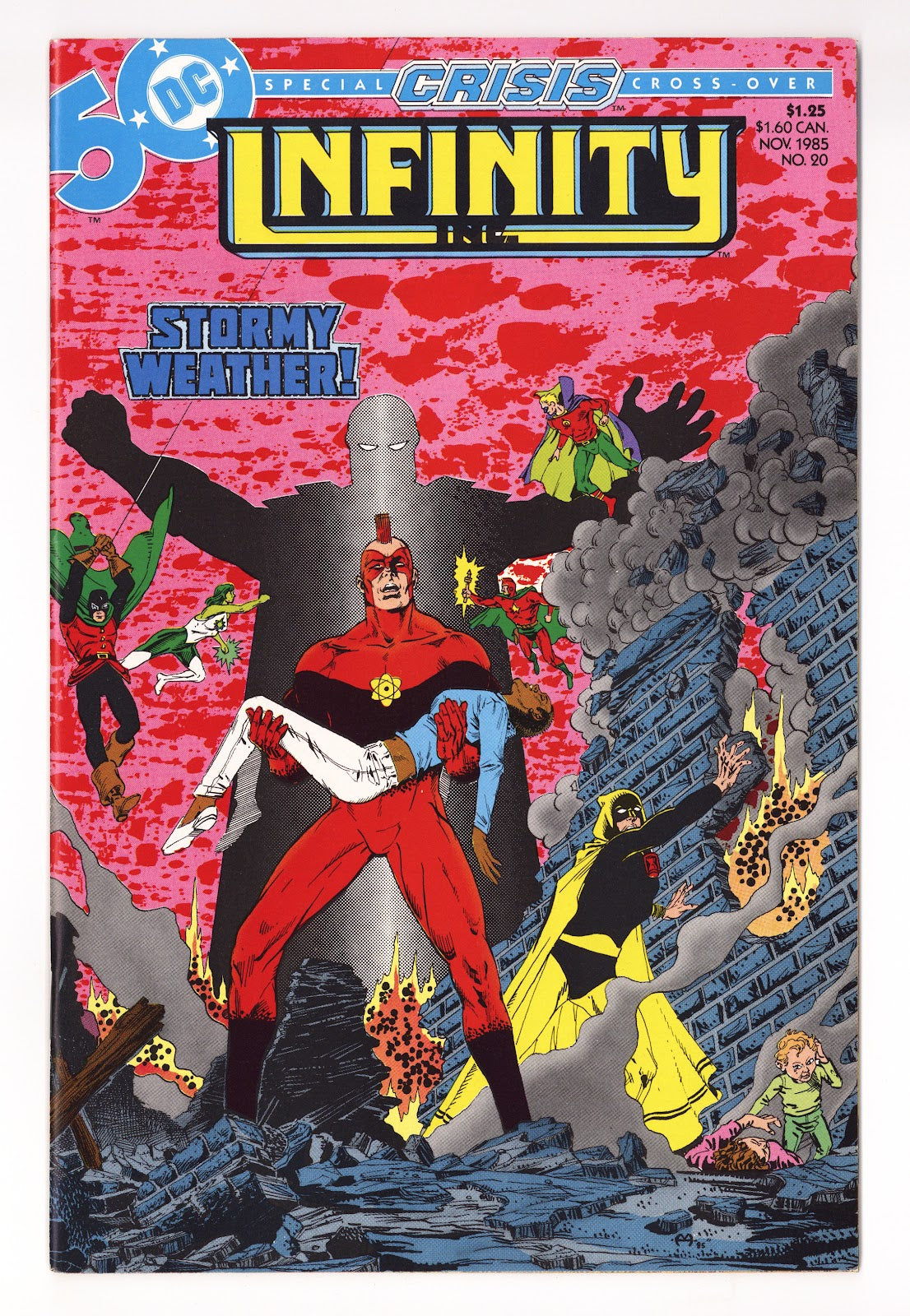 Infinity, Inc. Vol 1 20  High Grade   (1985)     