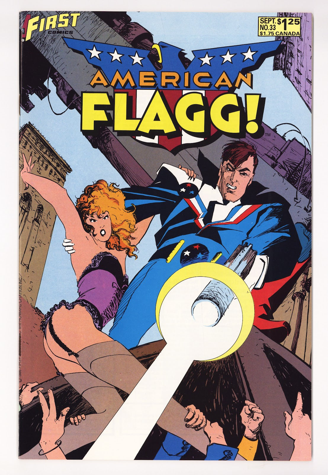 American Flagg! Vol 1 33 High Grade (1986) 