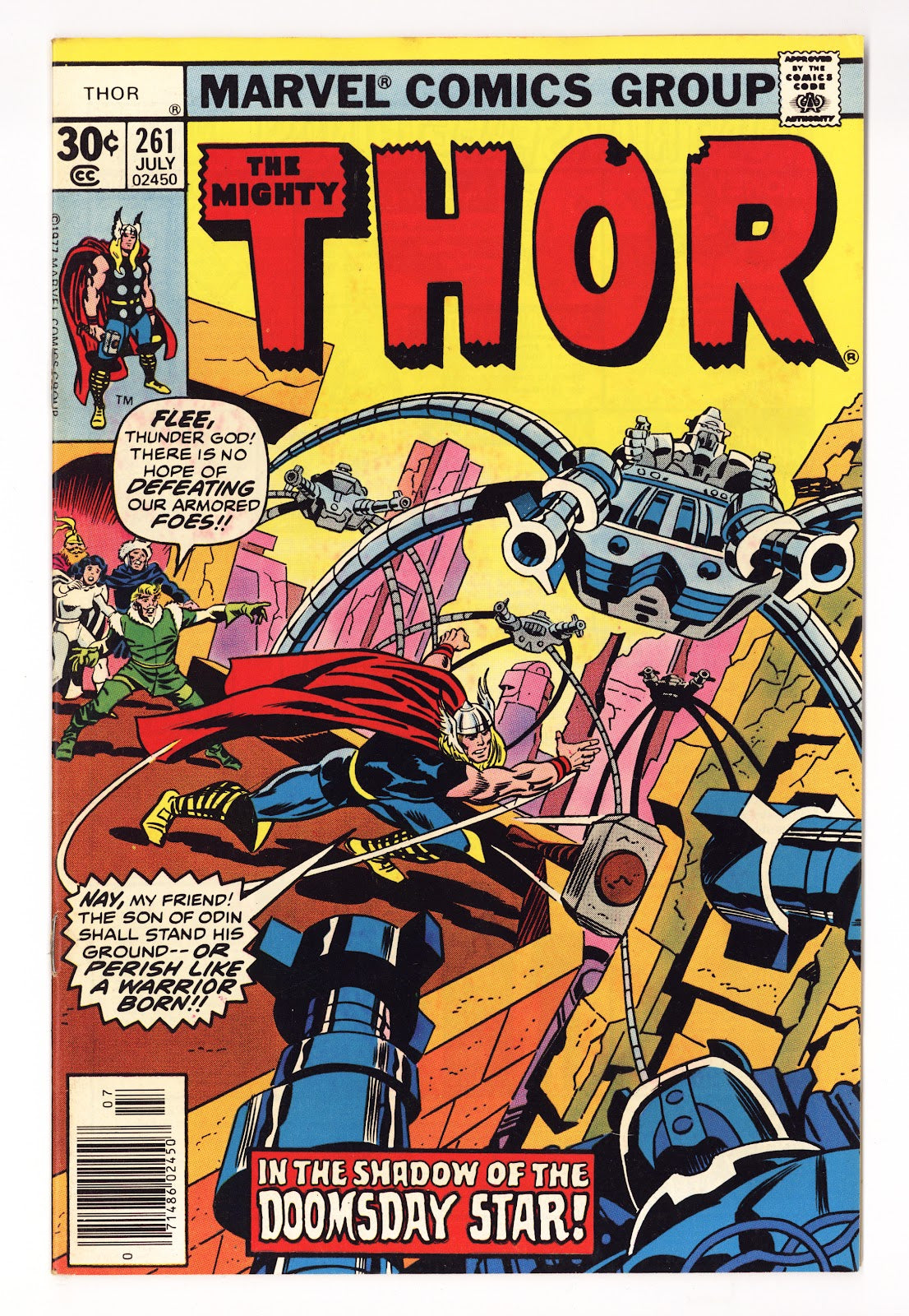 Thor Vol 1 261  Mid Grade   (1977)   30¢  