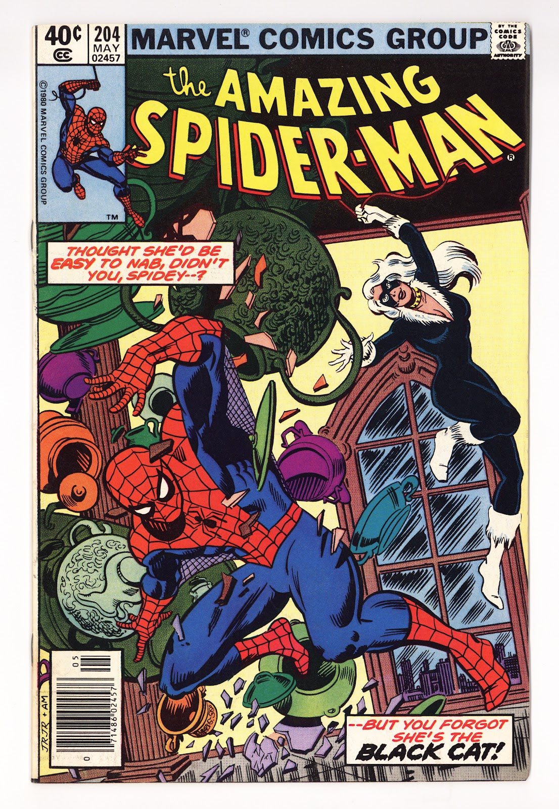 The Amazing Spider-Man Vol 1 204 FN+ (6.5) (1980) Newsstand 