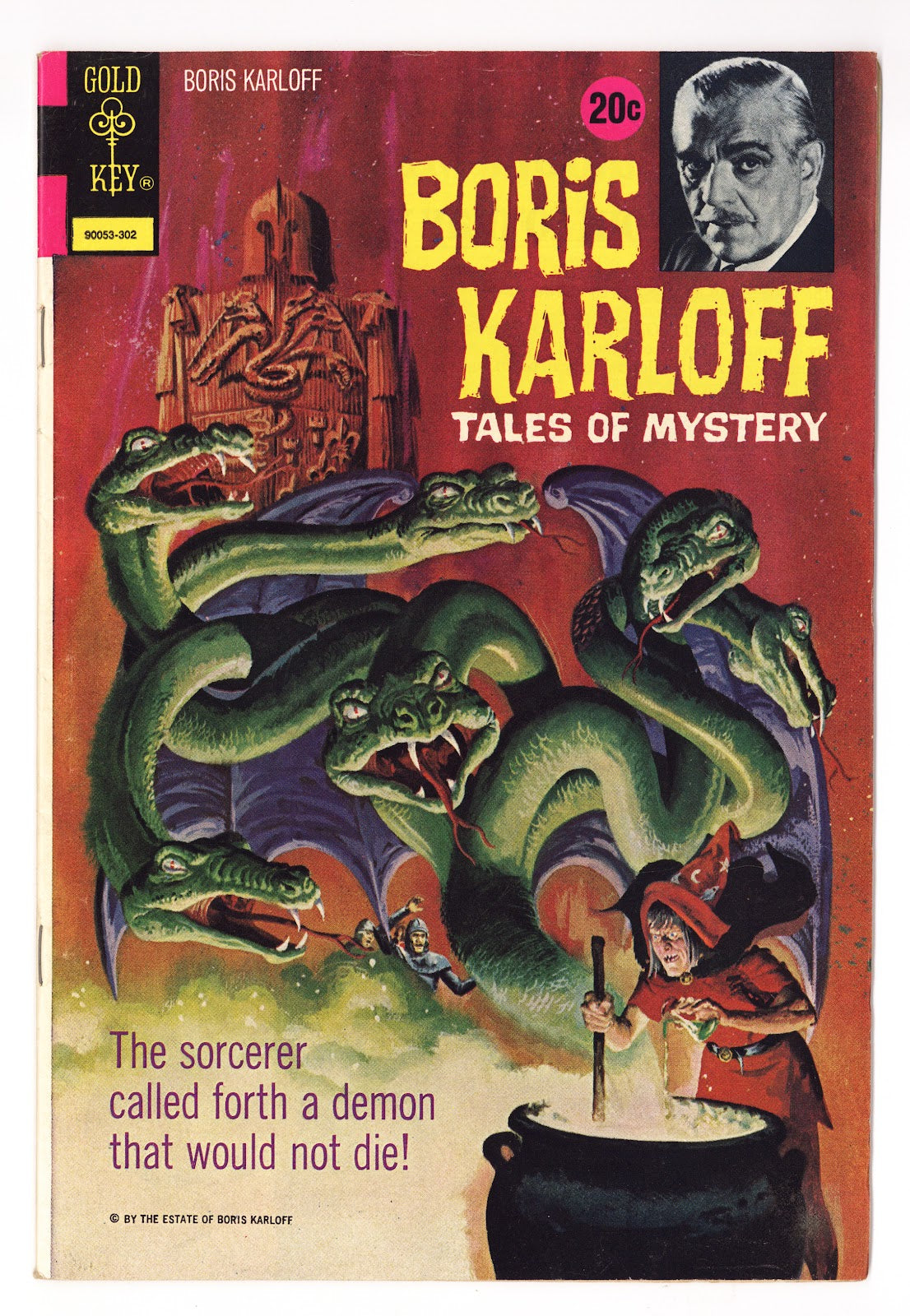 Boris Karloff Tales of Mystery   45  Low Grade   (1973) 20¢   Variant  