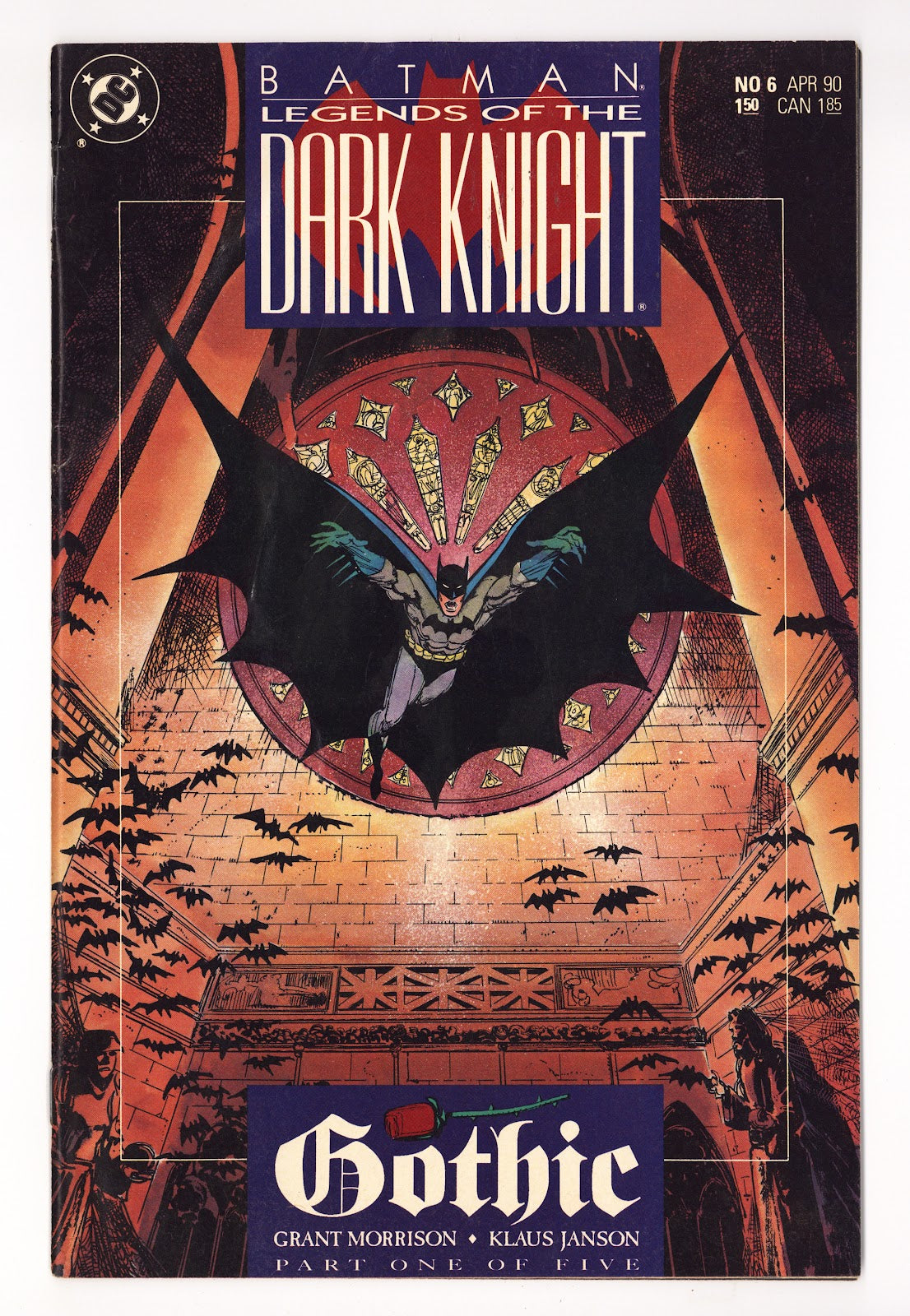 Legends of the Dark Knight   6  Mid Grade   (1990)     