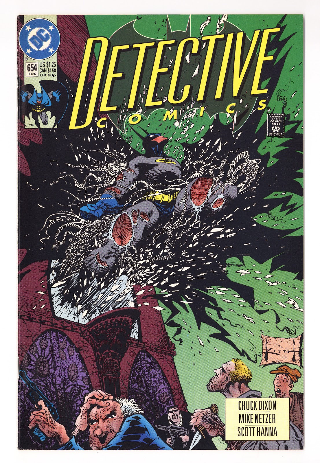 Detective Comics Vol 1 654  High Grade   (1992)