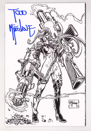 Spawn Scorched 50 Mcfarlane Signed B&W Incentive NM (2026)