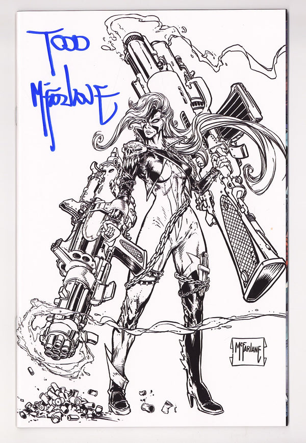 Spawn Scorched 50 Mcfarlane Signed B&W Incentive NM (2026)