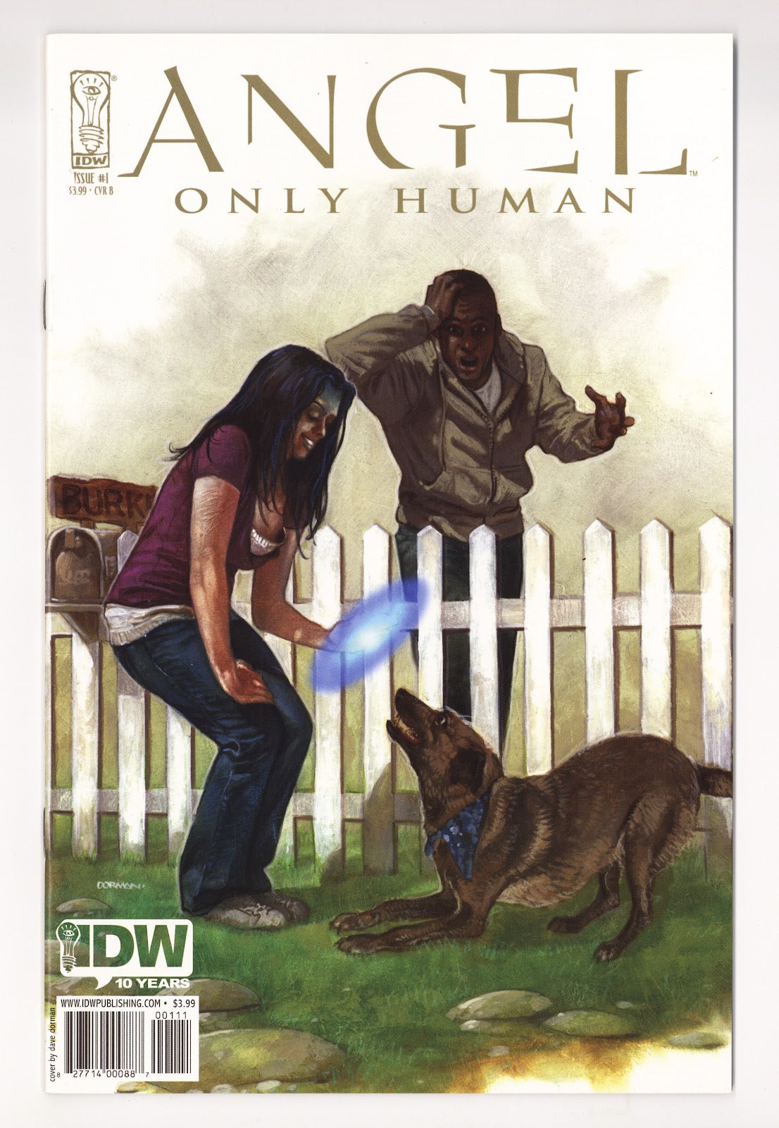 Angel: Only Human   1  High Grade   (2009) Dorman   Variant