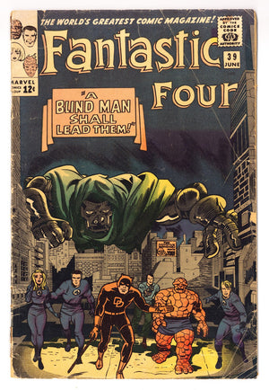 Fantastic Four Vol 1 39 GD+ (2.5) (1965)