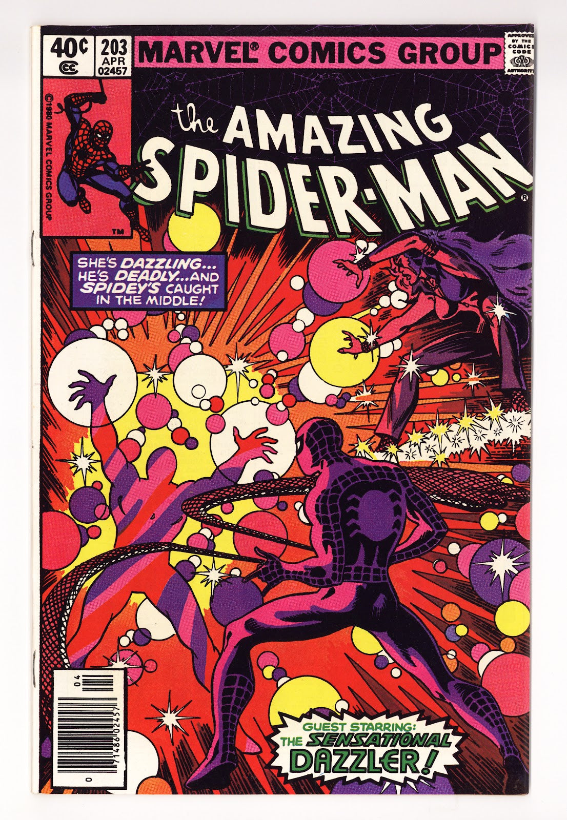 The Amazing Spider-Man Vol 1 203  VF+ (8.5)   (1980)   Newsstand