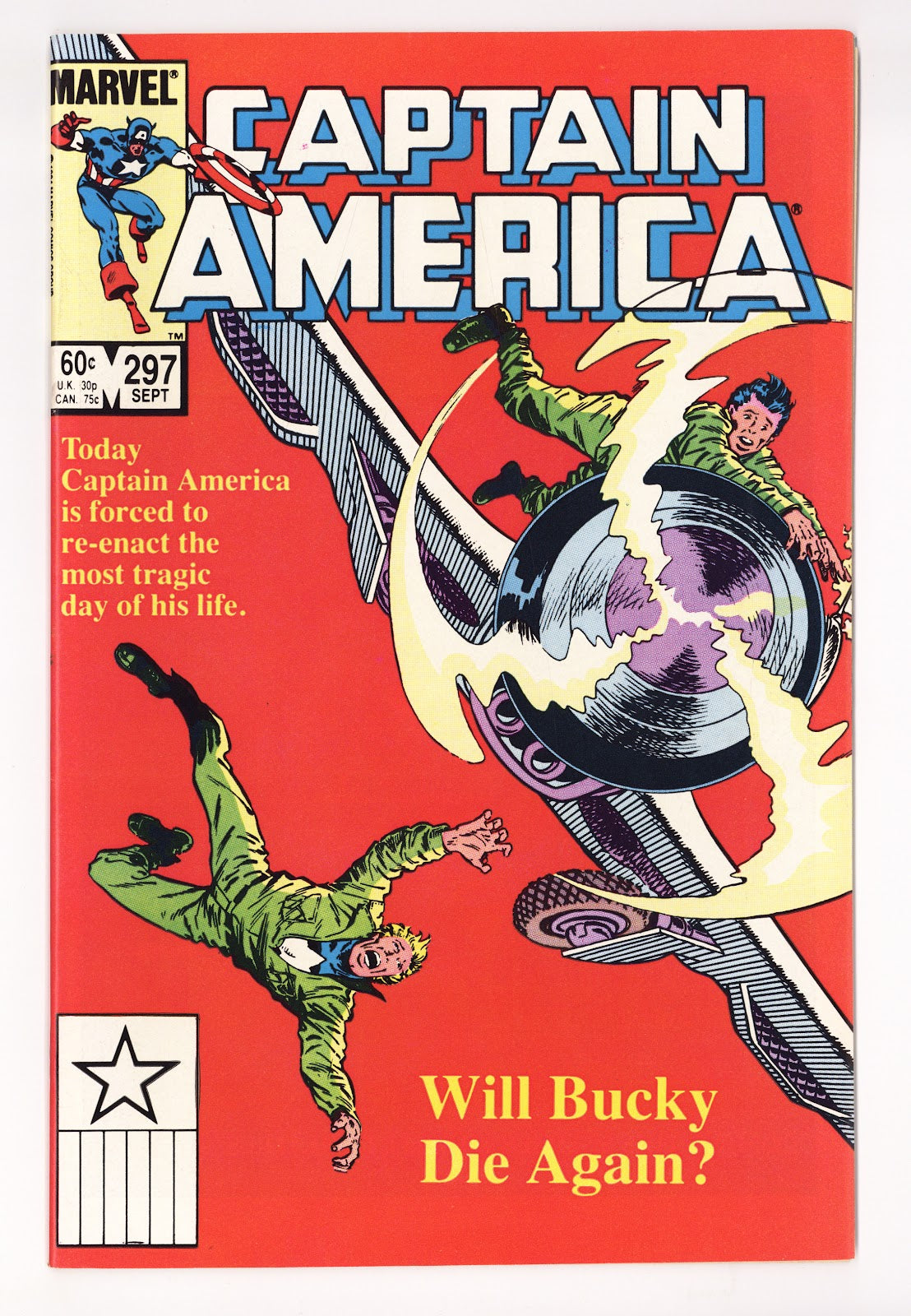 Captain America Vol 1 297 High Grade (1984) 