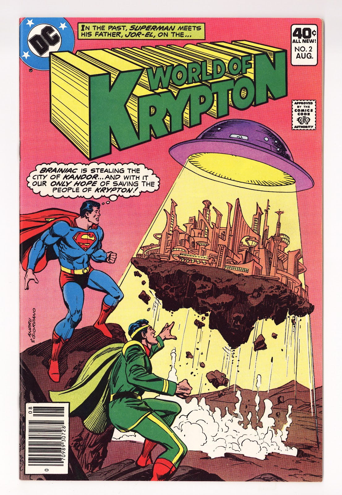 World of Krypton Vol 1 2 High Grade (1979) 